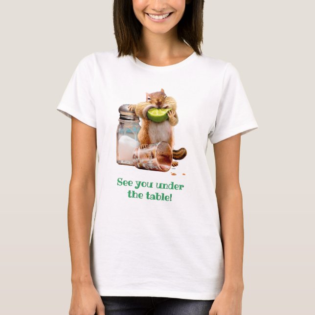 Camiseta Chipmunk con lima (Anverso)