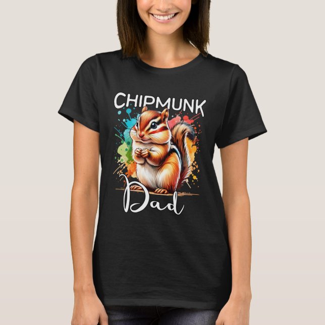 Camiseta Chipmunk Dad Chipmunk (Anverso)