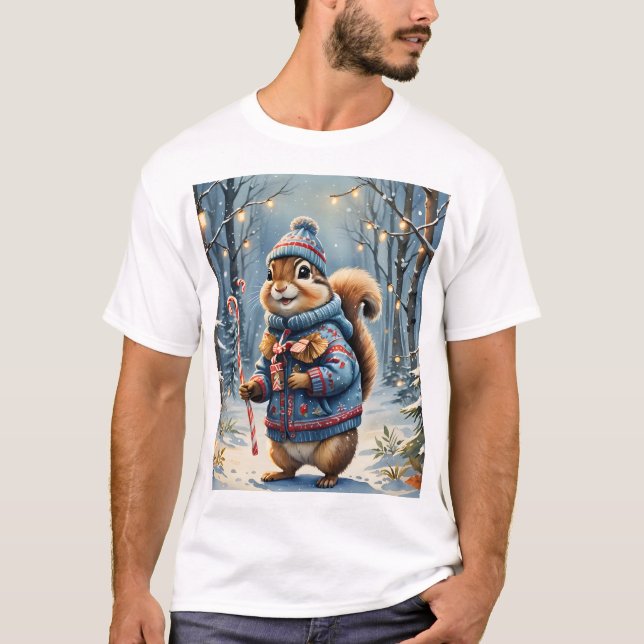 Camiseta Chipmunk de vacaciones (Anverso)