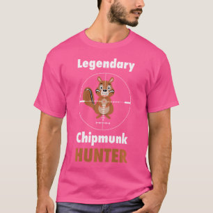 Camiseta Chipmunk Hunter Squirrel Hunter