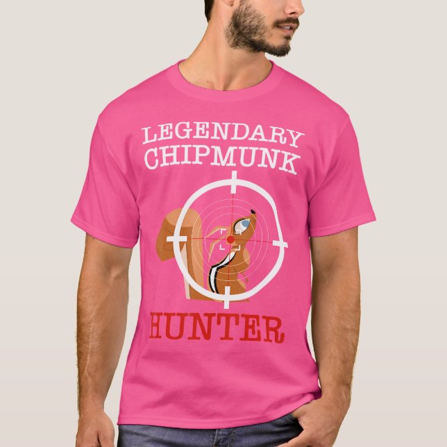 Camiseta Chipmunk Hunter Squirrel Hunter (Anverso)