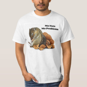 Camiseta Chipmunk Nuts de los problemas del MES MES