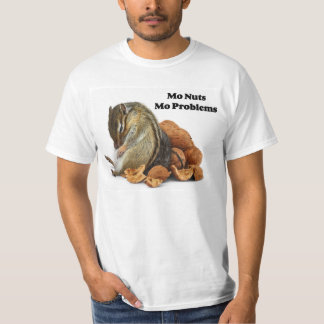Camiseta Chipmunk Nuts de los problemas del MES MES