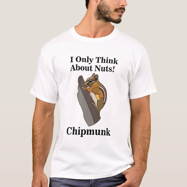 Camiseta Chipmunk Rodent Funny (Anverso)