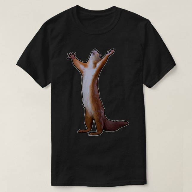 Camiseta chipmunk rodent squirrel forest animals squirrel  (Diseño del anverso)