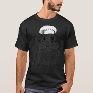 Camiseta Chipmunk Striped Squirrel Chef Funny Cocinando Coc