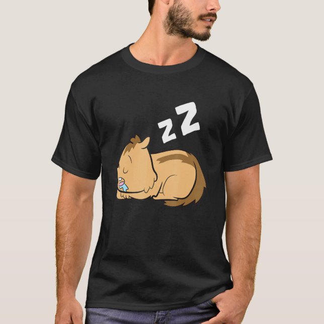 Camiseta Chipmunk Tired Chipmunk Pajama Chipmunk (Anverso)