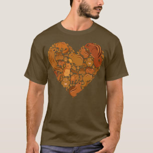 Camiseta Chipmunks As Heart Chipmunk