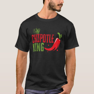 Camiseta Chipotle King Chili Flavor Spich Food
