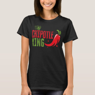 Camiseta Chipotle King Chili Flavor Spich Food