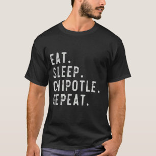 Camiseta Chipotle Shirant Comer Sueño Chipotle Repetir Jueg