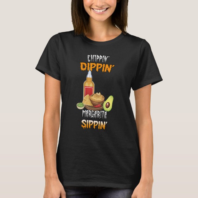 Camiseta Chippin Dippin Margarita Sippin (Anverso)