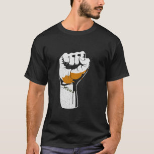 Camiseta Chipre Puño Chipriota Raíces Chipriotas Orgullo Ch