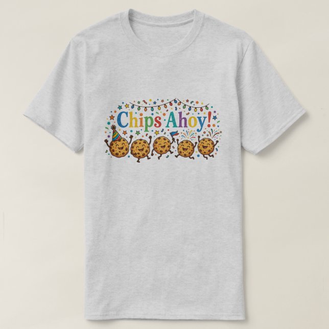 Camiseta Chips Ahoy! (Diseño del anverso)