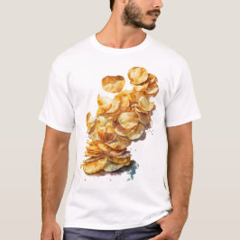 Camiseta Chips de papa acuarela