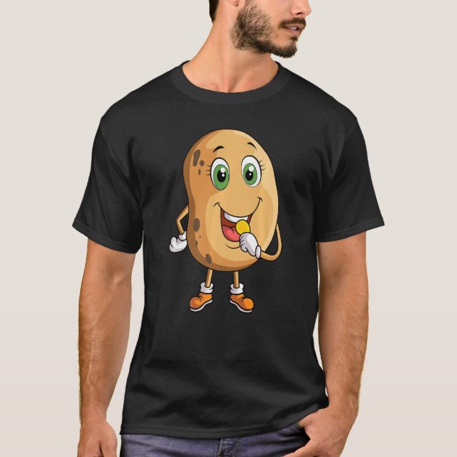 Camiseta Chips de papa para comer (Anverso)