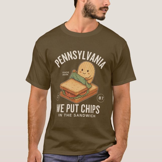 Camiseta Chips de Pensilvania (Anverso)