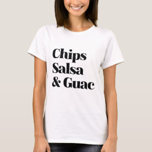 Camiseta Chips De Salsa Y Guac