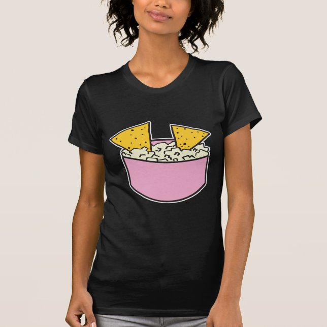 Camiseta chips de tortilla en salsa (Anverso)