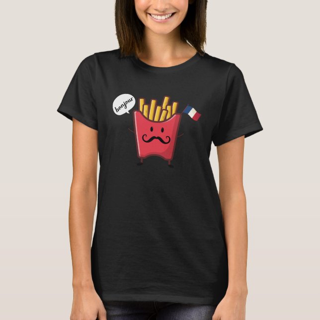 Camiseta chips say bonjour (Anverso)