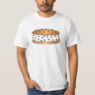 Camiseta Chipwich Chip de chocolate Cocina helada Sandwich