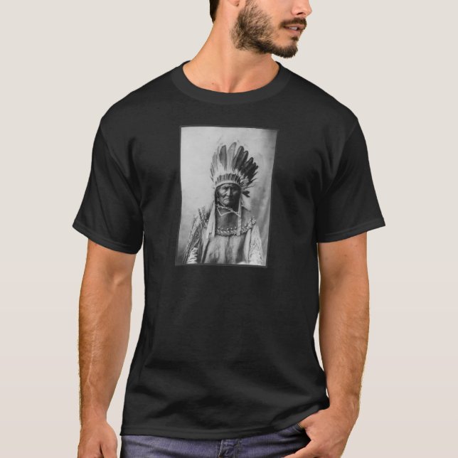 Camiseta Chiricahua apache Geronimo Goyathlay Goyahkla (Anverso)