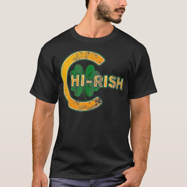 Camiseta Chirish Chicago Saint Patricks Day (Anverso)