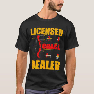Camiseta Chiro de profesión de Médica óseo con licencia de