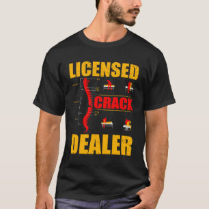 Camiseta Chiro de profesión de Médica óseo con licencia de 