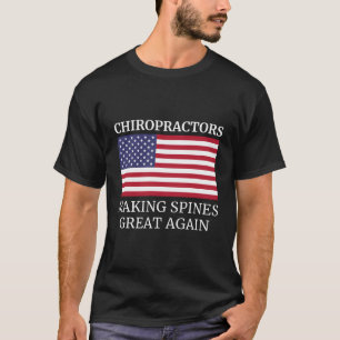 Camiseta Chiropráctica que hace que las espinas vuelvan a s
