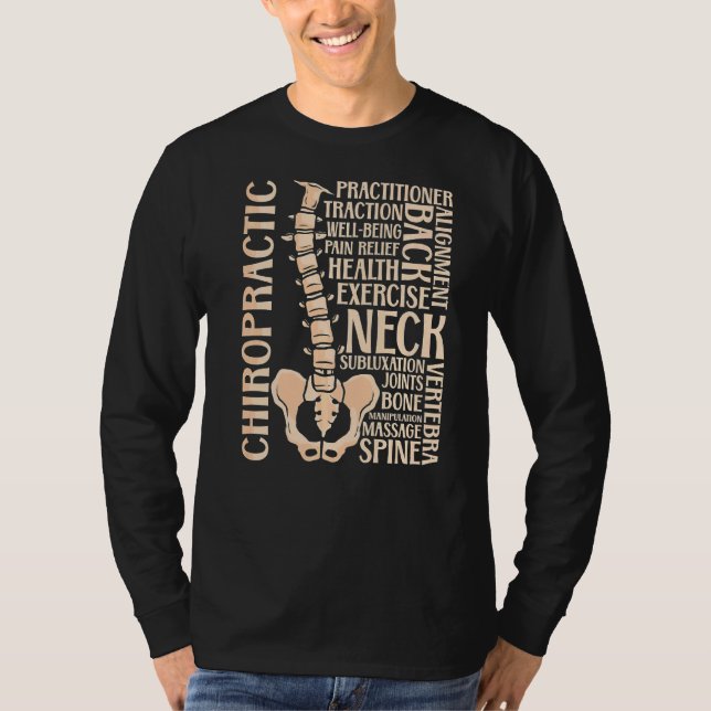 Camiseta Chiropractica Quote Terapia Terapéutica Spina Chir (Anverso)