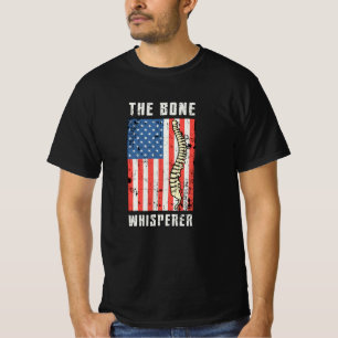 Camiseta Chiropráctico de la columna vertebral de quiroprác