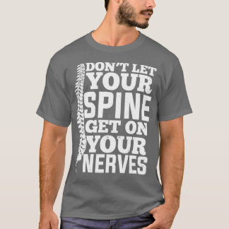 Camiseta Chiropractico de la columna vertebral regalo