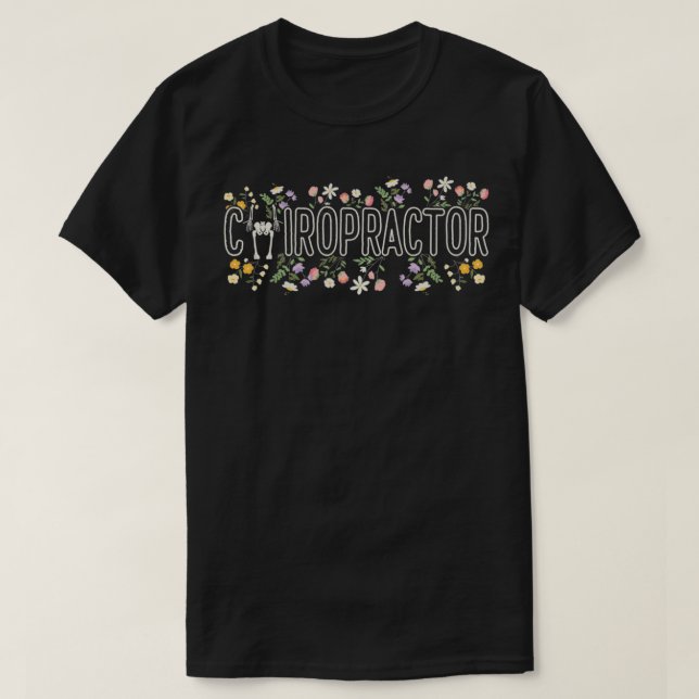 Camiseta Chiropráctico de quiropráctico de susurros en la c (Diseño del anverso)