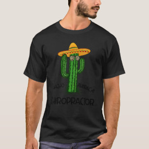 Camiseta Chiropráctico medio Nacho Cinco De Mayo Fiesta P
