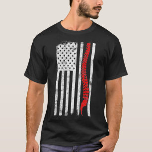 Camiseta Chiropractor Bandera Americana Chiropractica Regal