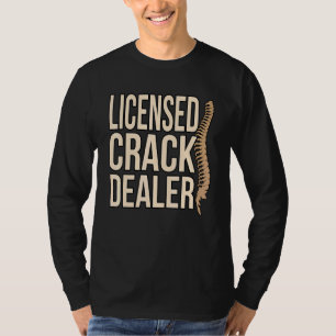 Camiseta Chiropractor De Chiropráctico De Crack Con Licenci
