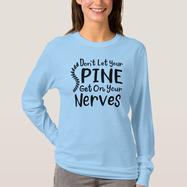 Camiseta Chiropractor Gag Coworker Keepsake Novedad Gag (Anverso)