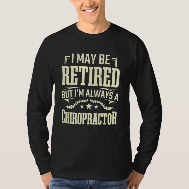 Camiseta Chiropractor Retro Vecino Chiropráctico (Anverso)