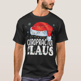 Camiseta Chiropractor Santa Claus Navidades Funny Mateo