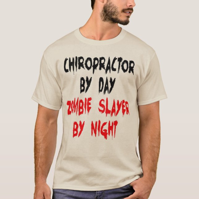 Camiseta Chiropractor zombie (Anverso)