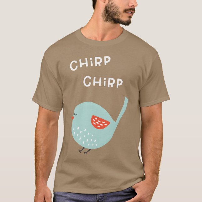 Camiseta Chirp Chirp Little Bird chica (Anverso)