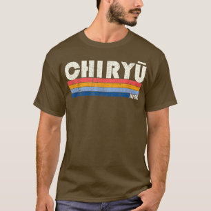 Camiseta Chiryu estilo retro vintage de los años 70, Japón