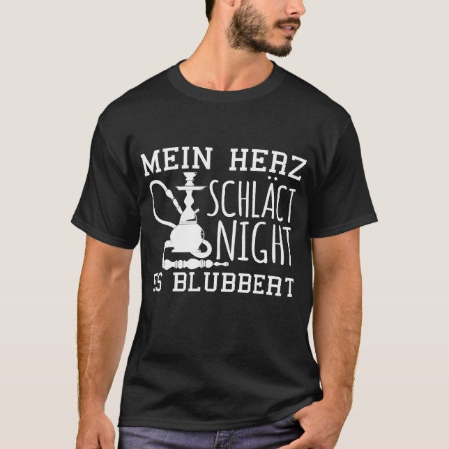 Camiseta Chisha burbujeando el sabor de la tubería de agua (Anverso)