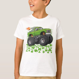 Camiseta Chismosa de camión monstruoso del día de San Patri