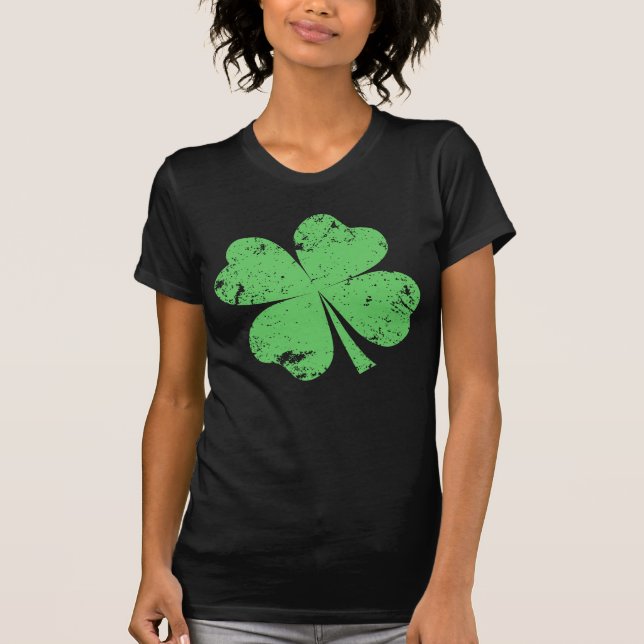 Camiseta Chispa de 4 hojas 'Vintage' (Anverso)