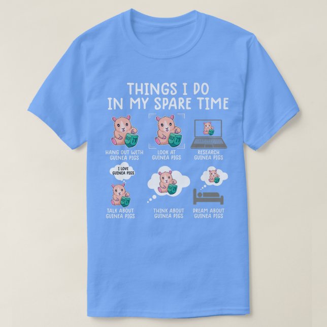 Camiseta chispa de conejillo de indias de humor sarcástico  (Diseño del anverso)