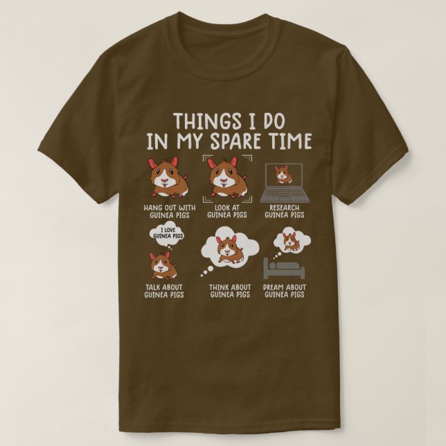 Camiseta chispa de conejillo de indias de humor sarcástico  (Diseño del anverso)