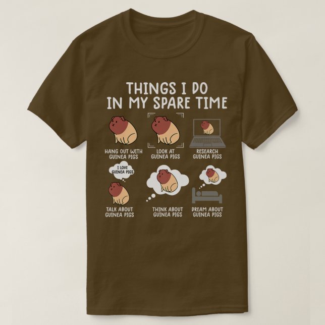 Camiseta chispa de conejillo de indias de humor sarcástico  (Diseño del anverso)