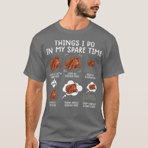 Camiseta chispa de conejillo de indias de humor sarcástico 
